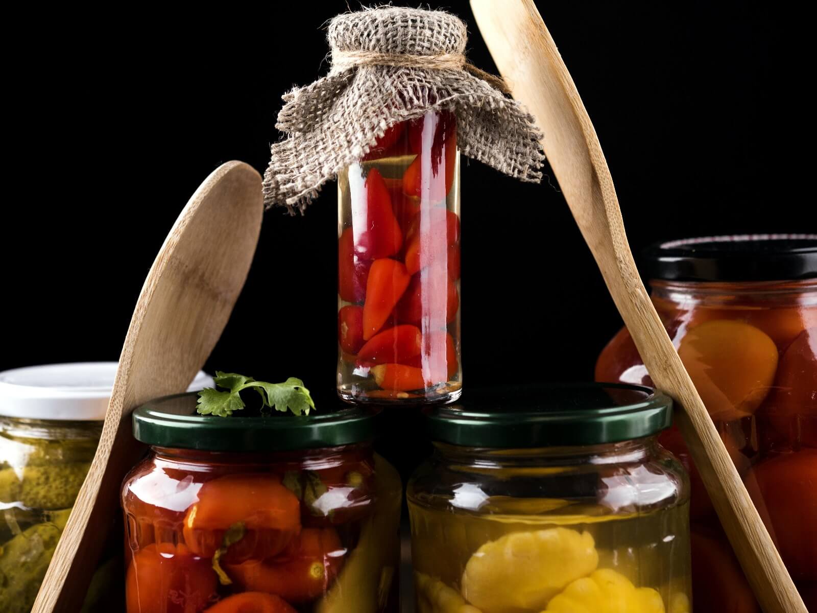 prodotti in agrodolce in barattolo