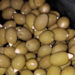 Olive farcite alla mandorla