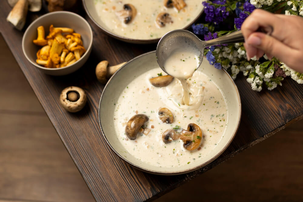 Crema di Funghi Cardoncelli